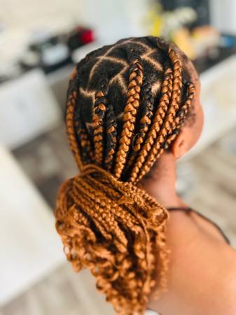CHEAP BRAIDS TAKE-DOWN-2 BRAIDERS AT ONCE 1