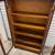 Antique oak Victorian glass bookcase 8 thumbnail