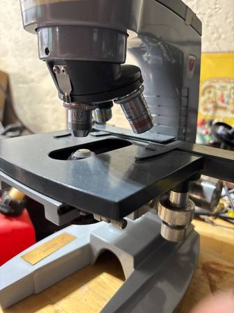 American optical microscope w/ lenses 1
