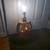 Curved Smoked Glass Table Lamp, with night lights, Don Ward style 3 thumbnail