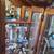Oak dining table set- Table w/ 2 leaves, 6 chairs, China hutch 11 thumbnail