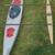 Seahawk 17' fiberglass sea kayak plus sailing kit 2 thumbnail