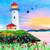 Acrylic paintings   Art . Great lovely with bright colors. magical cha 9 thumbnail