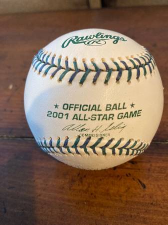 2001 All Star Game Baseball 1