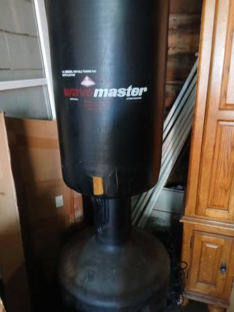 Upright punching bag 1