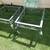 verdigris cast metal tables thick glass top beveled edge outdoor 5 thumbnail