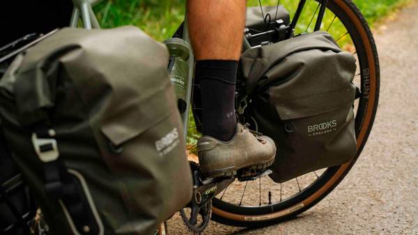 Brooks England Scape Large Pannier - Black - bicycle parts