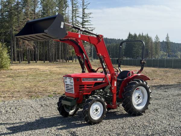 Yanmar 30HP Tractor 4WD - Frontend loader - New Tires - Very clean 1