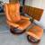 Ekornes Stressless Wing Recliner and Ottoman, Copenhagen 5 thumbnail