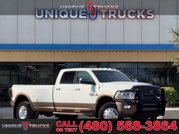 2017 DODGE RAM 3500 LARAMIE LONGHORN 4X4 ~ UNIQUE TRUCKS 1