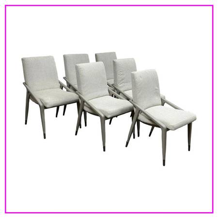 Caracole Modern Expressions Dining Side Chairs, Set Of Six 1