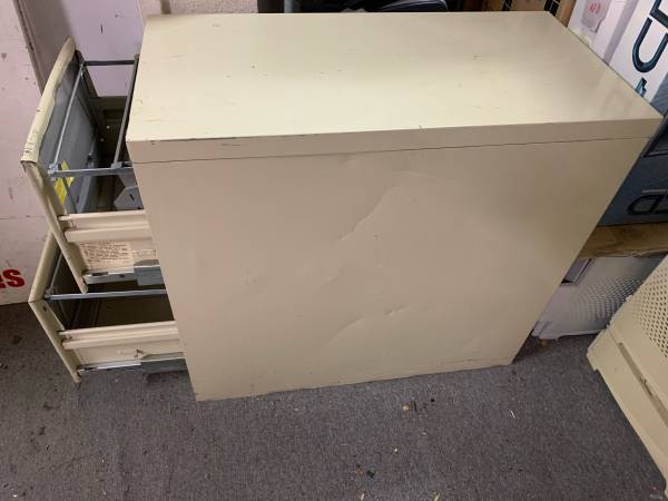 Two / 2 Drawer Filing Cabinet 1