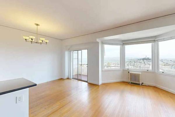 $1,425 / 2br - 2238 Hyde Street rises tall and slender on Russian Hill (russian hill)64023718510721120