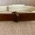 Women's Woven Suede Belt Ivory Brown Size S/M 2 thumbnail