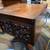Rolling Portable Bar made of Walnut w/glassware 3 thumbnail