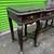 Antique French Victorian black marble top buffet 2 thumbnail