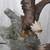 table fountain lg 2 EAGLES hunting fish amid rocky ledges 23 x 20" ove 8 thumbnail