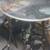 Hand painted refrigerator and high top table and chair 1 thumbnail