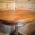 Nice Round Pedestal Solid Pine Wood Table 2 thumbnail