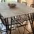 Cb2: Industrial Cool Iron Artisan Dining Chairs . Set of 4 . [Total 6] 1 thumbnail