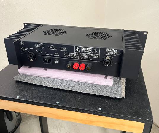 Hafler P1500 Amp - musical instruments - by owner - sale - craigslist
