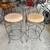 Two Wrought Iron Barstools 1 thumbnail