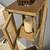 Unique Triple Tower Wood Folding Home Decor Lantern Stand 6 thumbnail