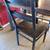 Thick wood / Metal frame modern kitchen Table + 2 chairs 4 thumbnail