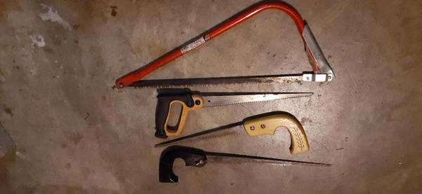 SAWS - -   BOW AND KEYHOLE SAWS 1