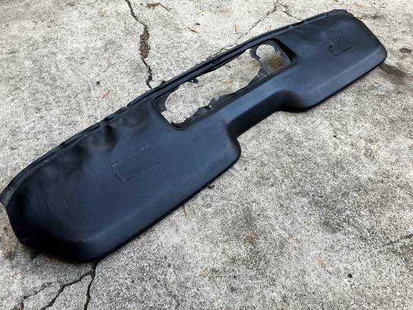 Ford Mustang 1965 dash top pad replacement original mold 1