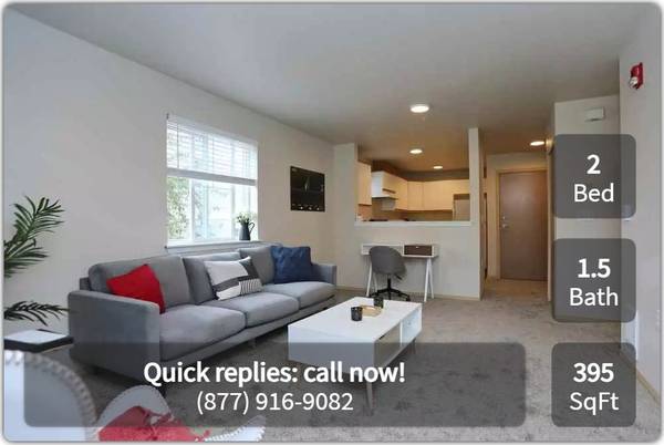 $920 / 2br - 395ft2 - Hey, space seekers! 2 BR & 395 Sq Ft of pure comfort. (Bellingham)63509634984193122