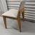 Moe's deco oak designer dining room chairs 7 thumbnail