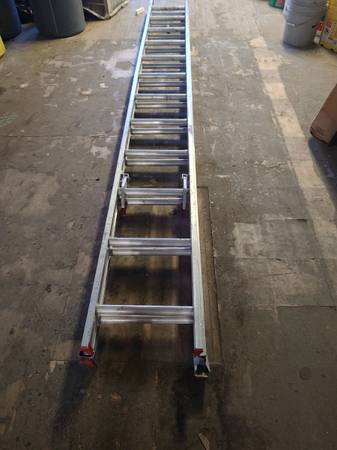 24' red tip extension ladder 1