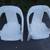White Plastic Outdoor Chairs; Delivery Possible 2 thumbnail
