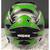 Vega Mojave Motocross Helmet, Green Black Silver Graphic. Off-Road Dirt Bike ATV 4 thumbnail