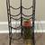 Matching Black Metal & Wood Home Decor Accessories, Wine Rack, Baskets 5 thumbnail