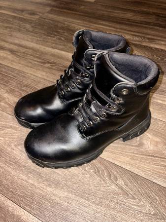 Steel Toe Leather Work Boots 1