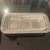 Vintage Silver Tray with Glass Insert 1 thumbnail