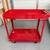 Red Metal Utility Cart 1 thumbnail