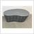 Made Goods Corbin Coffee Table In Cool Gray Faux Shagreen 5 thumbnail