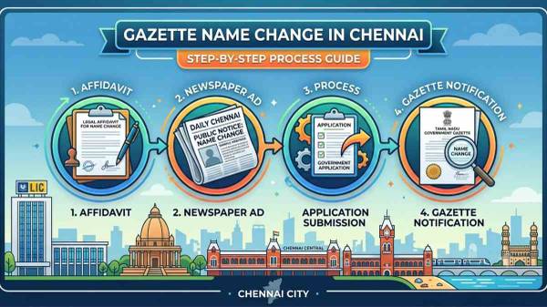 Fast & Reliable Gazette Name Change Process in Chennai 1