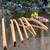 Lot of 9 Antique Wood Hangers 3 thumbnail