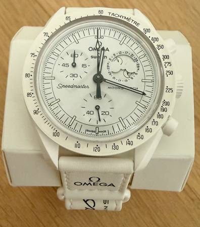 Swatch limited edition Mission to the Moon Phase Watch 1