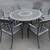 Garden Treasures Herrington Classics Patio Table (54"D) w/ 6 Chairs& . 10 thumbnail