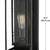 *NEW* Globe Electric Montague Dark Bronze Rustic Outdoor 1-Light Wall 3 thumbnail