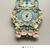 Vintage Cherub Angel Roses Hanging Chime Wall Clock 10 thumbnail