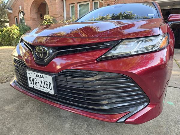 2019 Toyota Camry LE Red - $18,800 (North Austin)63439447882369124