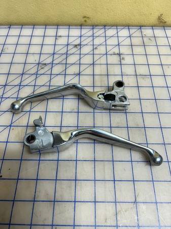 Harley Davidson Genuine OEM 45075-96 Stock Aluminum Clutch Brake Lever 1