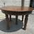 Antique Round Oak Dining Table 2 thumbnail