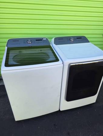 Sansung washer & dryer 1